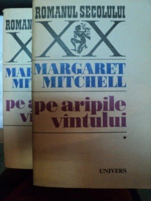 PE ARIPILE VANTULUI-MARGARET MITCHELL 2 VOL 1970 foto