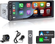 Navigatie 1DIN, 6.8 inch, Android Auto si Apple CarPlay Wireless ( Conectare fara fir) - CN