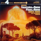 Ottorini Respighi, Charles Munch - Fountains Of Rome. Pines Of Rome. New, London Records