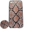 Husa apple iphone 7 plus/8 plus multicolor model sarpe 2 + popsocket inclus