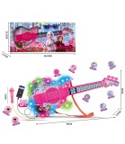 Chitară Electrică Luminoasă cu Microfon MP3 Regatul de Gheață