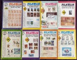 Romania 1994 - Lot 8 reviste filatelice romanesti FILATELIA / An XLIII incomplet