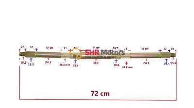 Ax spate ATV 107 / 110 / 125 cm3 (model 2) foto