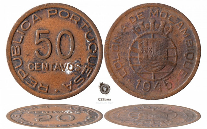 1945, 50 centavos - Mozambic!
