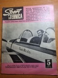 sport si tehnica mai 1973-modelism,planoare romanesti,parasutism