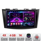 Navigatie Suzuki Swift 2010-2017 A-179 4+64 InCell Display 1K Android Waze USB Navigatie Internet Youtube Radio