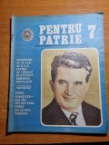 Revista pentru patrie iulie 1984