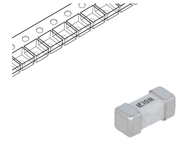 Siguranță Ultra-Rapidă SMD 10A 125V