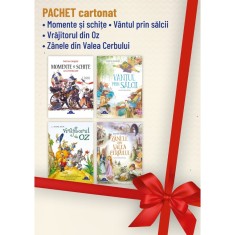 Pachet Momente si schite, Vantul prin salcii, Vrajitorul din Oz, Zanele din Valea Cerbului