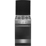 Aragaz pe gaz FCGX58099, 50x60 cm, 4 arzatoare, plita gaz, cuptor gaz, 2 functii, 58 l, gril,aprindere electrica cuptor si plita, inox