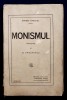 Monismul - Ernest Haeckel, Carte Cultura generala, Legata artizanal, Stare buna