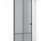 Usa glisanta Boss &reg; Black, model Club negru, 80x215 cm, sticla 8 mm gri securizata, culisanta in ambele directii