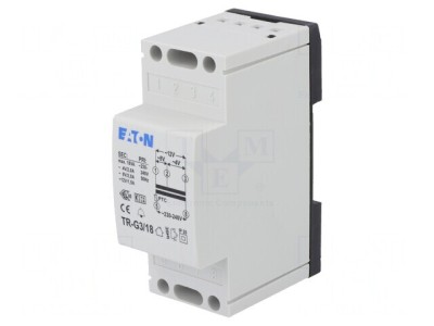 Transformator pentru Sonerie 18VA 230V 4V 8V 12V IP20 foto