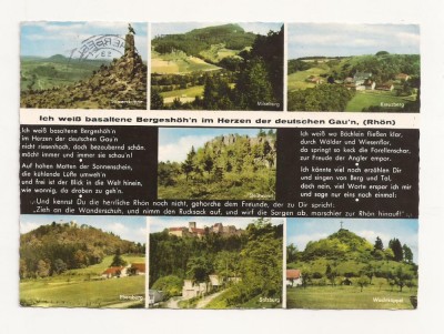 FA1 - Carte Postala - GERMANIA - Gau&amp;#039;n ( Rhon ), circulata 1970 foto