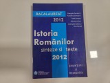 Istoria romanilor.sinteze si teste.Bacalaureat 2012- Ghe.Dondorici,F.Dondorici