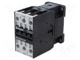 Contactor FINDER 3-polar NO x3 24VAC 32A pentru şină DIN 6K W: 45mm