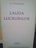 G. Calinescu - Lauda lucrurilor (1963)