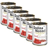 Cumpara ieftin Dolina Noteci Premium Pure Beef with Brown Rice 6 x 400 g