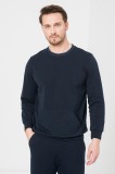 Bluza coton casual barbati navy-s