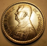 F.545 MONACO LOUIS II 10 FRANCS FRANCI 1945 AUNC ESSAI PROBA