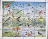 Timbre cu păsări din Malawi, Nestampilat