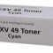 Toner canon exv49c cyan capacitate 19000 pagini pentru ir advance c3300i 3320i 3325i