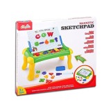 Cumpara ieftin Set tabla de desen magnetica, Magic Toys, Litere si cifre, 33cm, 3+