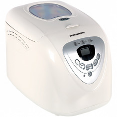 Masina de paine Heinner Breadexpress HBM-690W, 600 W, 900 g, 12 programe, Alb