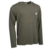 Bluza NASH Make It Happen Carp Logo Long Sleeve T Shirt Green, Marime XL