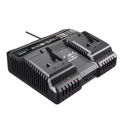 Incarcator dual 2x4,5a 18v ded7039v, potrivit pentru ded7032, ded7034, ded7035, ded6936, ded6937 foto