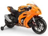 Cumpara ieftin Motocicleta electrica de curse, Injusa, KTM, 12V, cu roti ajutatoare
