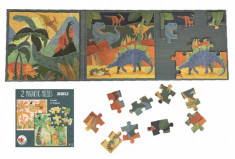 Puzzle magnetic Egmont toys, Dinozauri foto