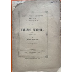 Orlandu Furiosul - I. Heliade Radulescu - curs de poezie generala