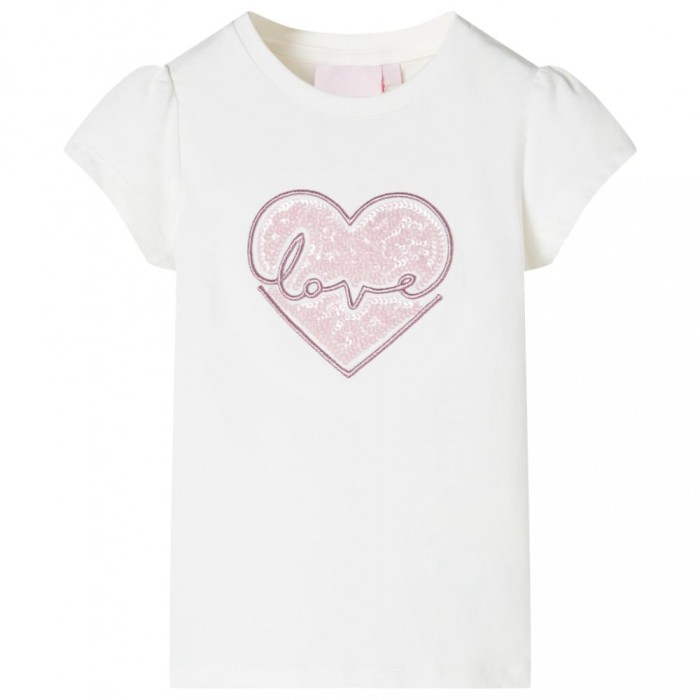Tricou pentru copii ecru 116