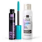 Set Color Trend Get Volumised Mascara Negru + Demachiant Ochi Skin Nourish 100 ml, Avon