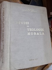Nicolae Mladin - Studii de Teologie Morala cu dedicatie foto