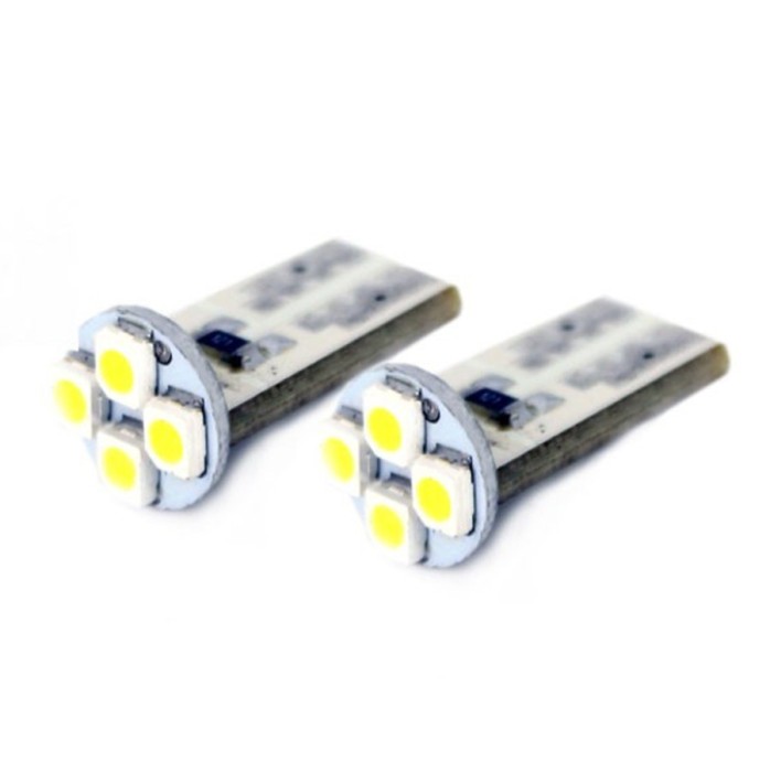 Bec LED auto SMD de pozitie Carguard CLD009, T10, 0.4 W, 28 lm, 12 V, set 2 bucati