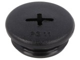 Capac de protecție PG11 poliamidă neagră