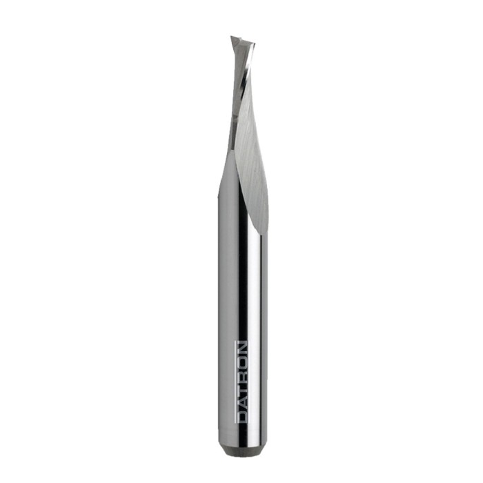 Freza cu 2 caneluri, HSC+, pt. plastic, Datron 0068815, 1.5x6.0x3.175mm