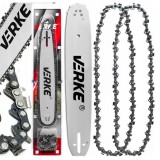 Set lama si doua lanturi, 38 cm, 32 dinti, pas 3/25, Verke