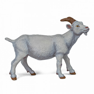 Papo figurina capra alba foto