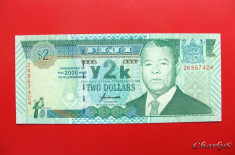 FIJI - 2 Dollars 2000 - UNC foto