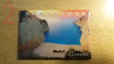 M3 C1 - Magnet frigider - tematica turism - Grecia - 19 foto