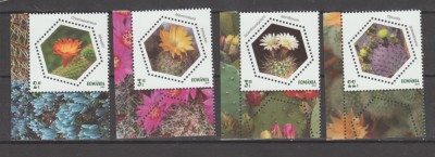 ROMANIA 2023 CACTUSI Serie 4 valori LP.2438 MNH** foto