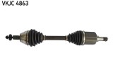 Planetara Volvo C30 (533), S40 II (544), V50 (545) Motor D2, lungime 61 mm, lungime 582 mm, OE 31367150