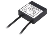 Intrerupator tactil LED Negru IP40 Nord Elektronik Plus WLK-LED-BOARD/BK 44x44x14mm