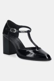 Answear.LAB pantofi de piele culoarea negru, cu toc drept