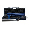 Set 3 gletiere profesionale, inox, 40, 60, 80 cm, suport, maner telescopic 95-160 cm, rola gletuit, spacluri, geanta, Ergolite, Olejnik