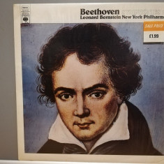 Beehoven – Symphony no 1 & 2 - L.Bernstein (1974/CBS/England) - VINIL/Impecabil