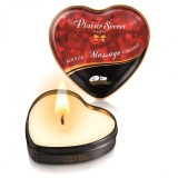 Lumanare masaj, Plaisir Secret, Nuca Cocos, 35ml
